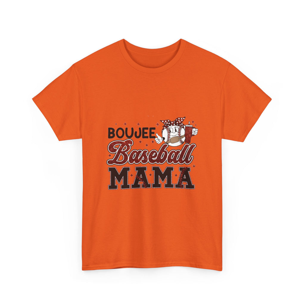 Boujee Baseball Mama T-Shirt – Cute Mom Graphic Tee for Baseball Moms