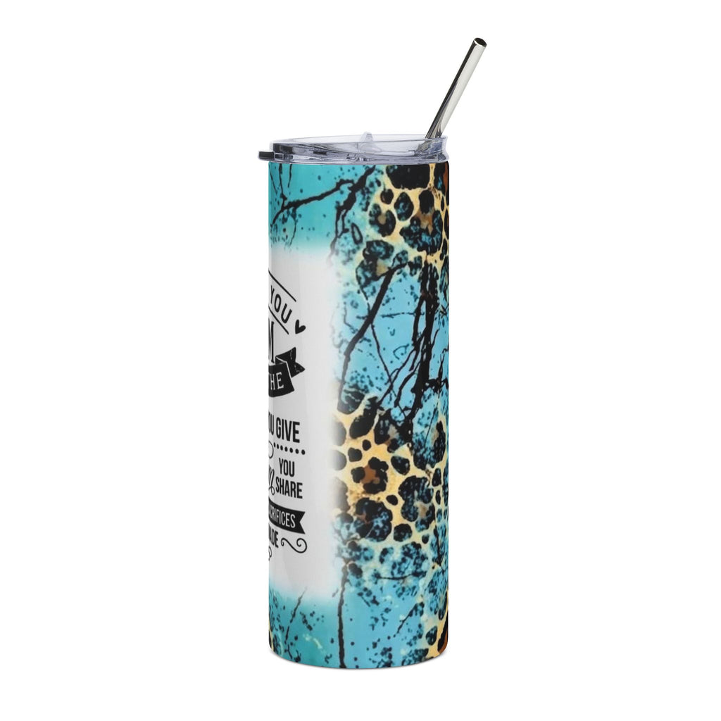 Mom Thank You Stainless Steel Tumbler - 20oz Inspirational Gift