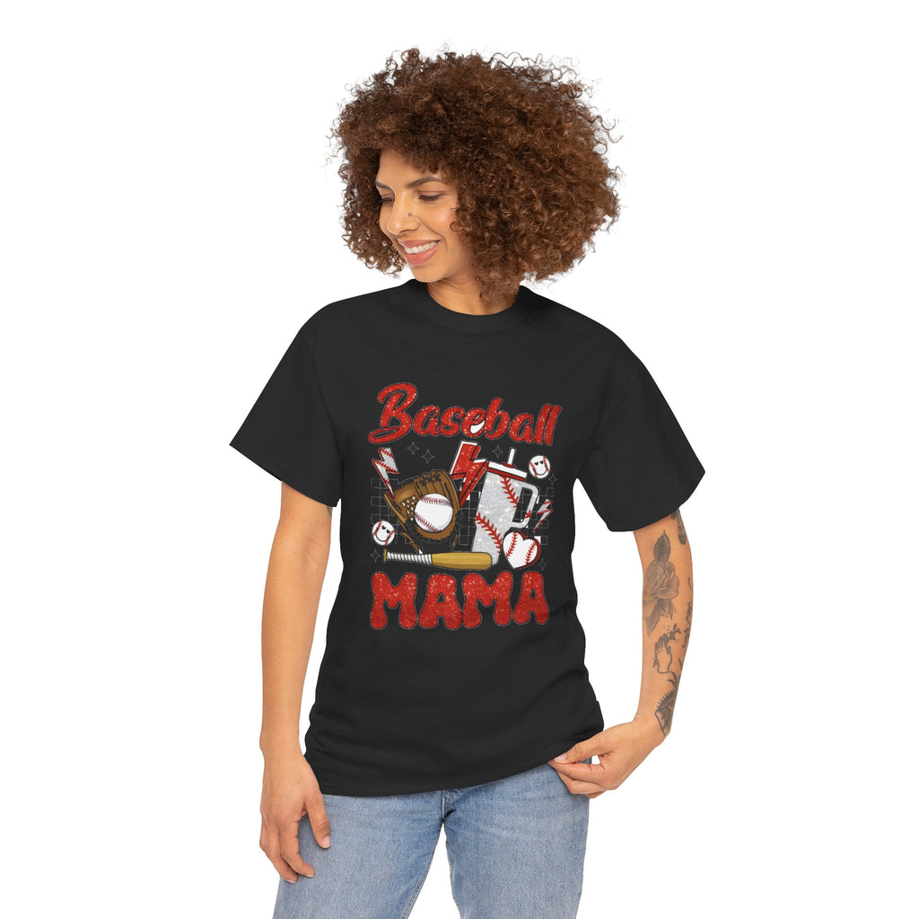 Baseball Mama T-Shirt — Moms Supportive Team Tee