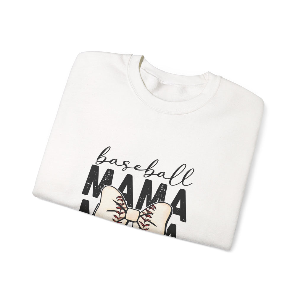 Baseball Mama Sweatshirt – Mom Team Spirit Crewneck