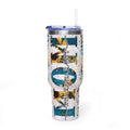 40oz Tumbler — 'You are my sunshine' Sunflower Vacuum Mug