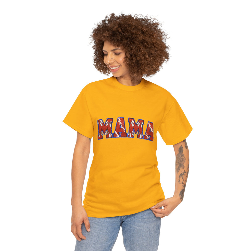 Mama Floral Arch T-Shirt — Mother's Day Casual Graphic Tee