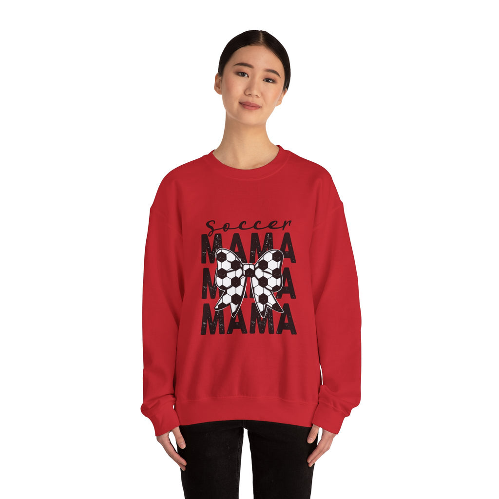 Soccer Mama Crewneck Sweatshirt – Soccer Ball Mama Graphic