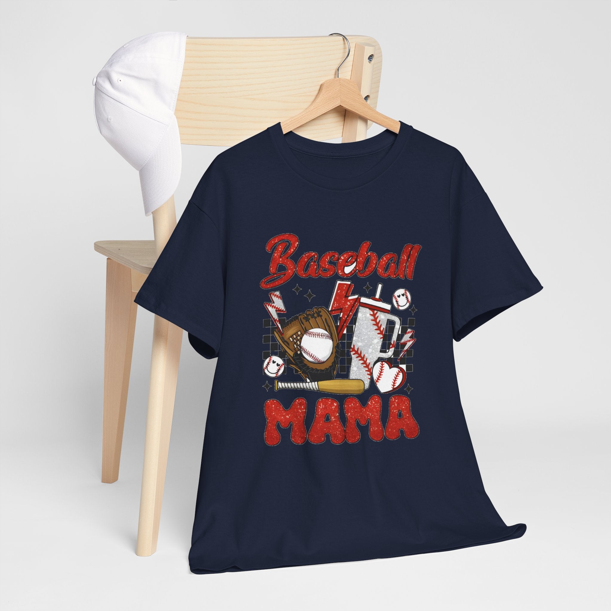 Baseball Mama T-Shirt — Moms Supportive Team Tee