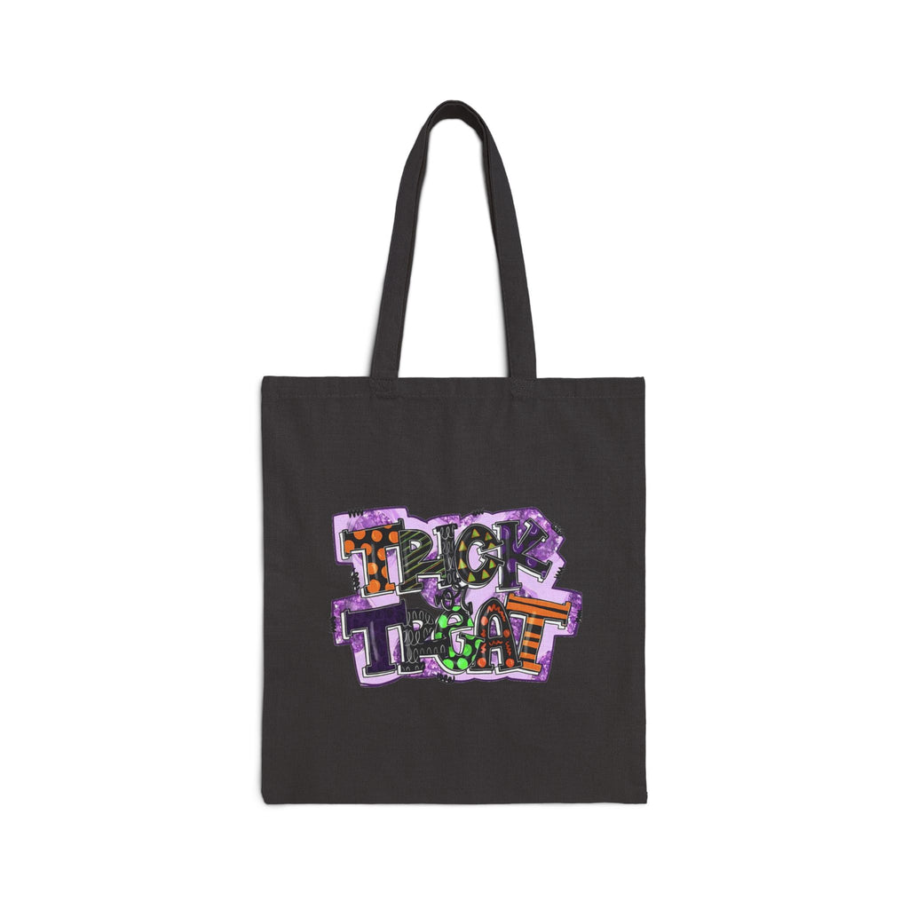 Trick or Treat Halloween Canvas Tote Bag