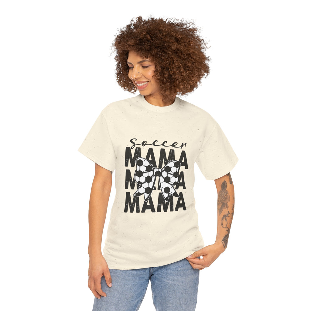 Soccer Mama Tee – Graphic Soccer Ball Mom Shirt