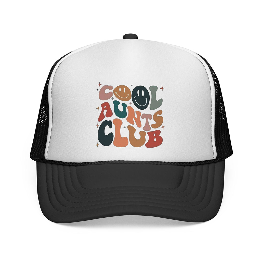 Cool Aunts Club Trucker Cap | Retro Typography Dad Hat