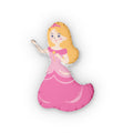 Princess-Shaped Pillow — Pink Princess Doll Cushion for Kids’ Bedroom & Nursery