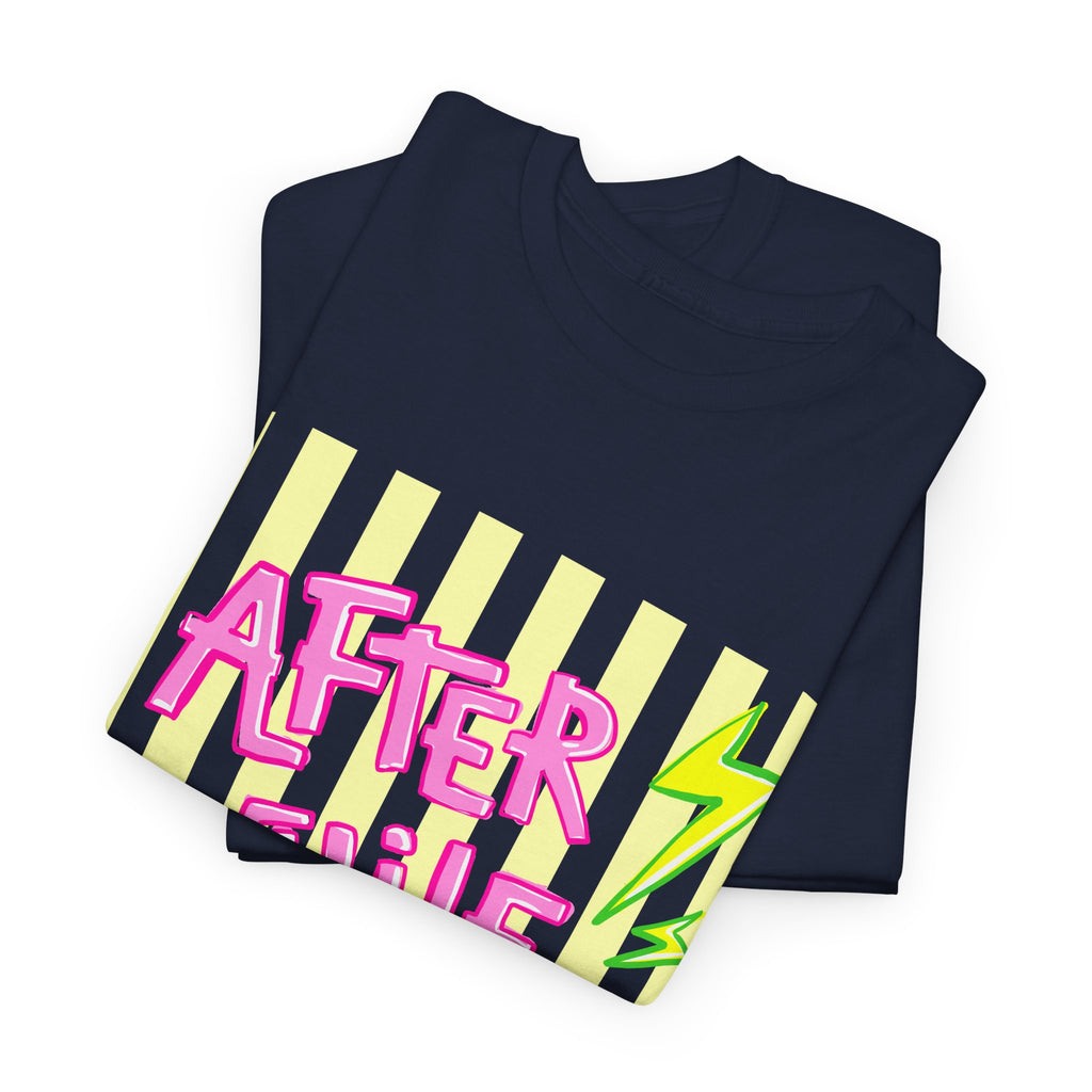 After While Alligator T-Shirt — Retro Neon Graphic Tee