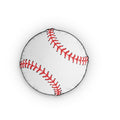 Baseball-Shaped Throw Pillow — Custom Sports Decor