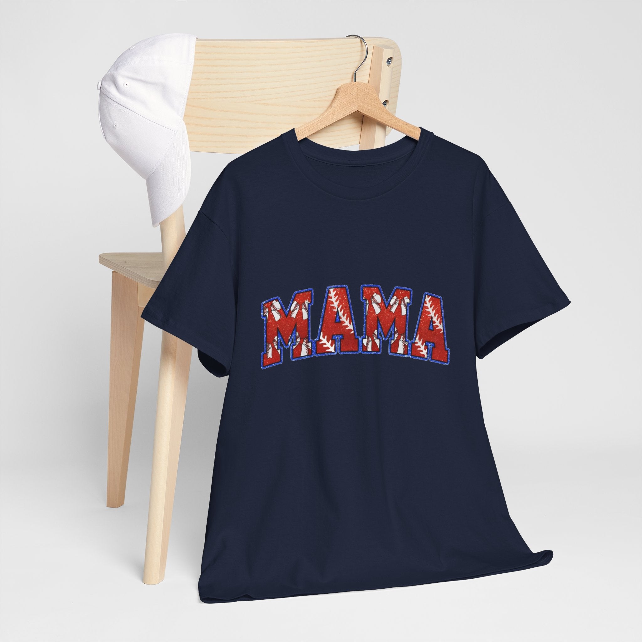 Mama Floral Arch T-Shirt — Mother's Day Casual Graphic Tee