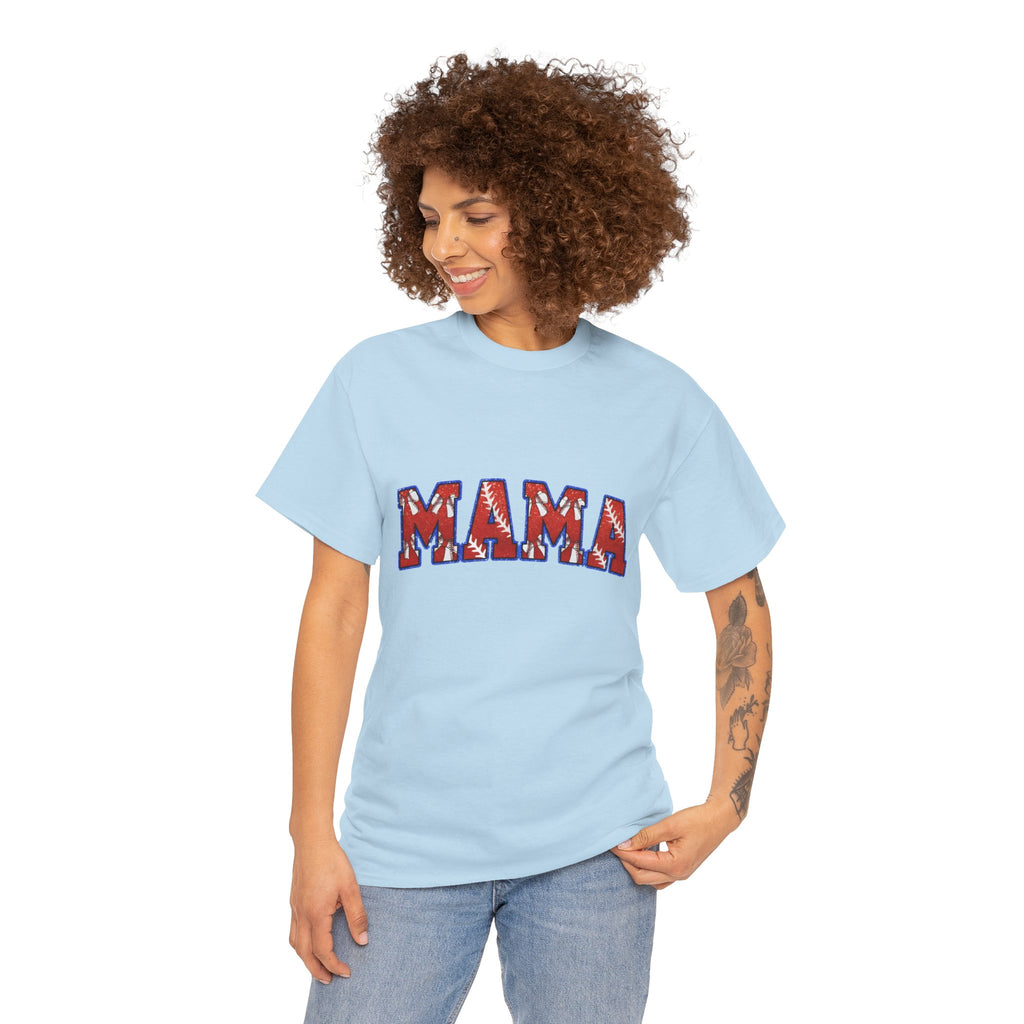 Mama Floral Arch T-Shirt — Mother's Day Casual Graphic Tee