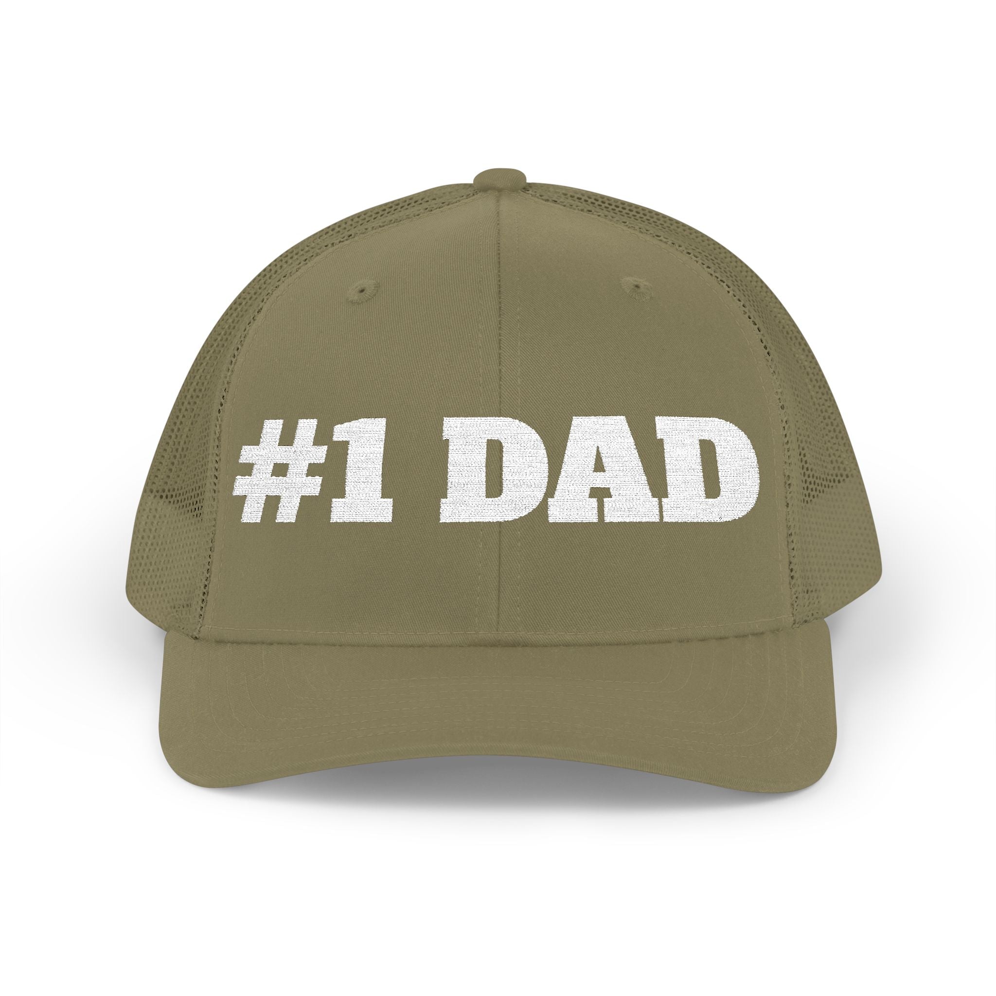 #1 Dad Snapback Trucker Cap – Father's Day Gift Hat