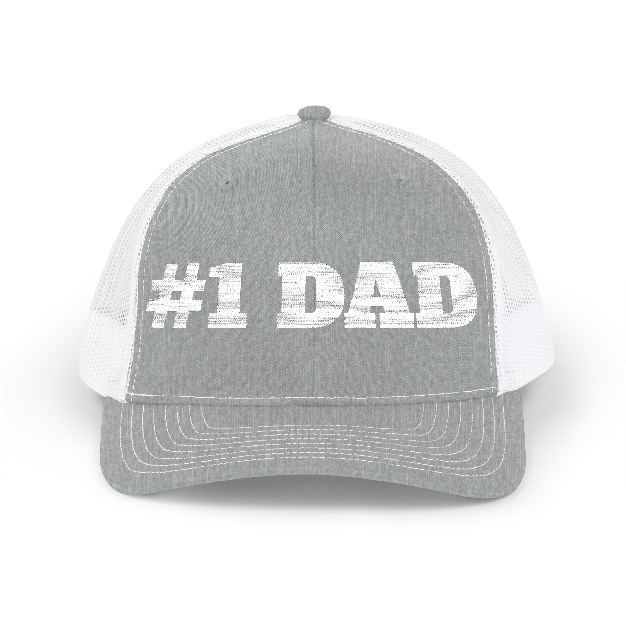 #1 Dad Snapback Trucker Cap – Father's Day Gift Hat