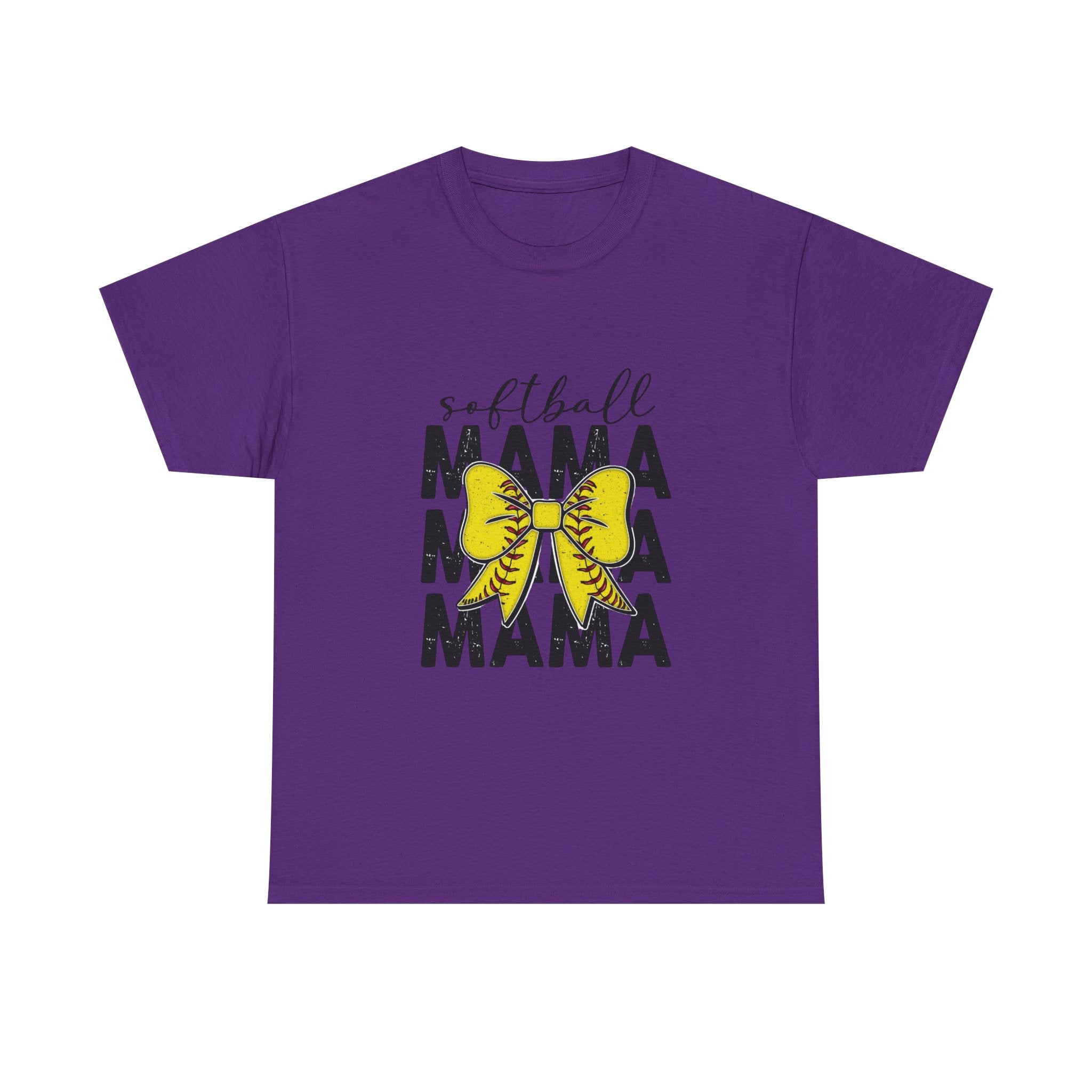 Softball Mama T-Shirt – Yellow Glove Mom Tee