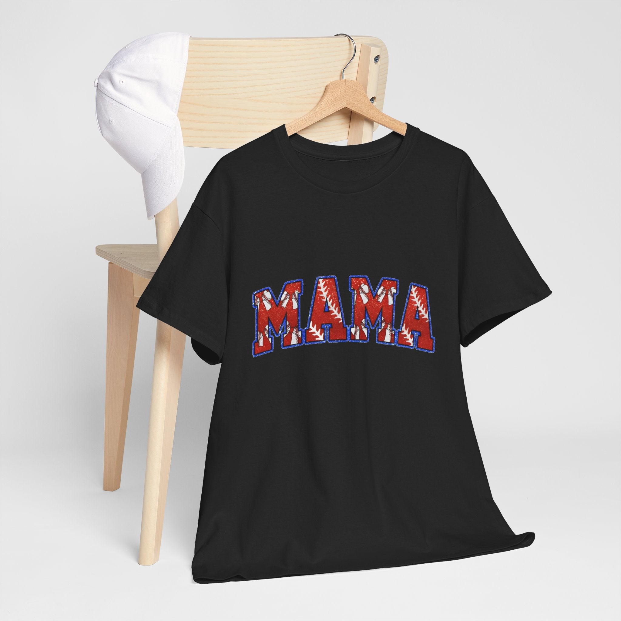 Mama Floral Arch T-Shirt — Mother's Day Casual Graphic Tee