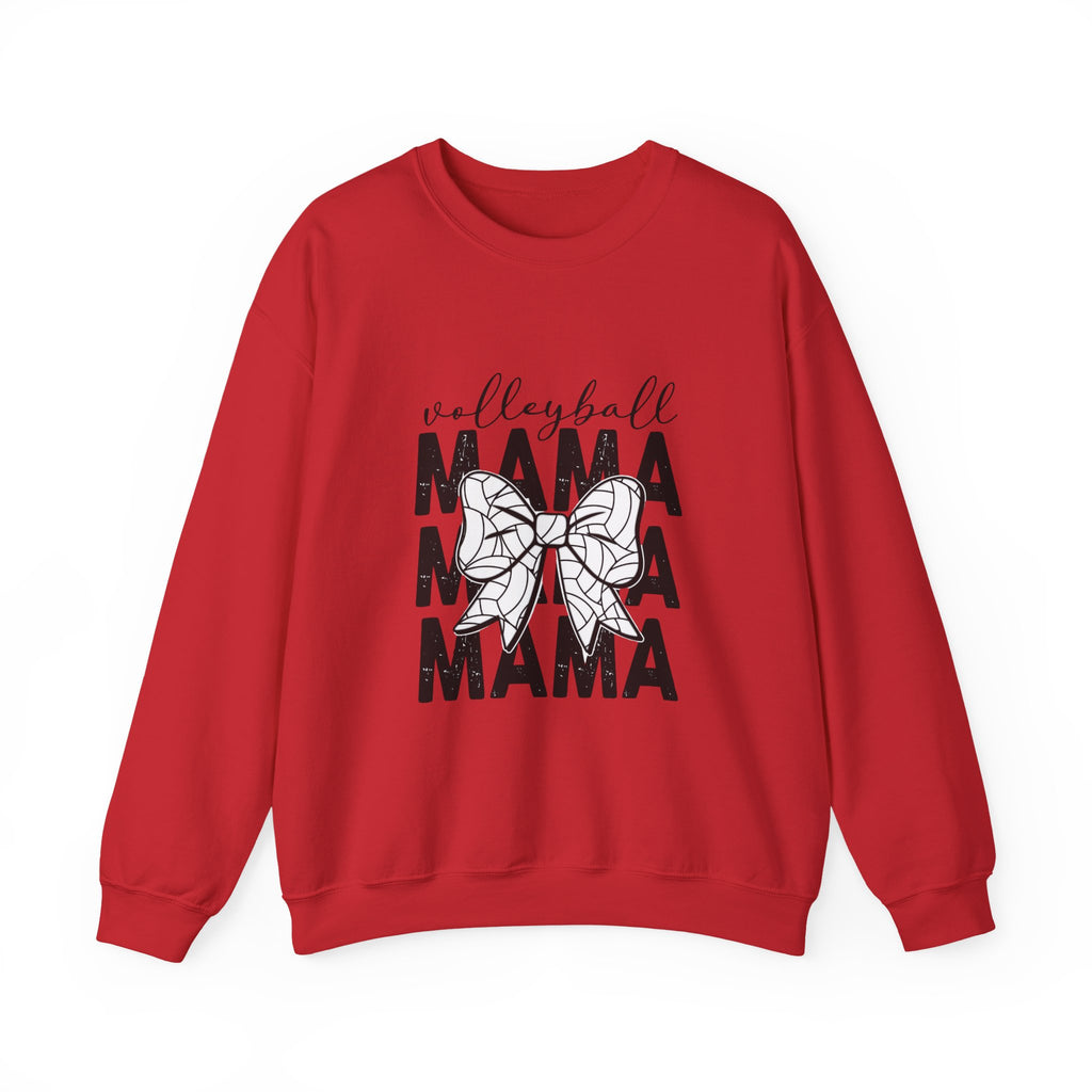 Volleyball Mama Crewneck Sweatshirt – Mom Graphic Pullover