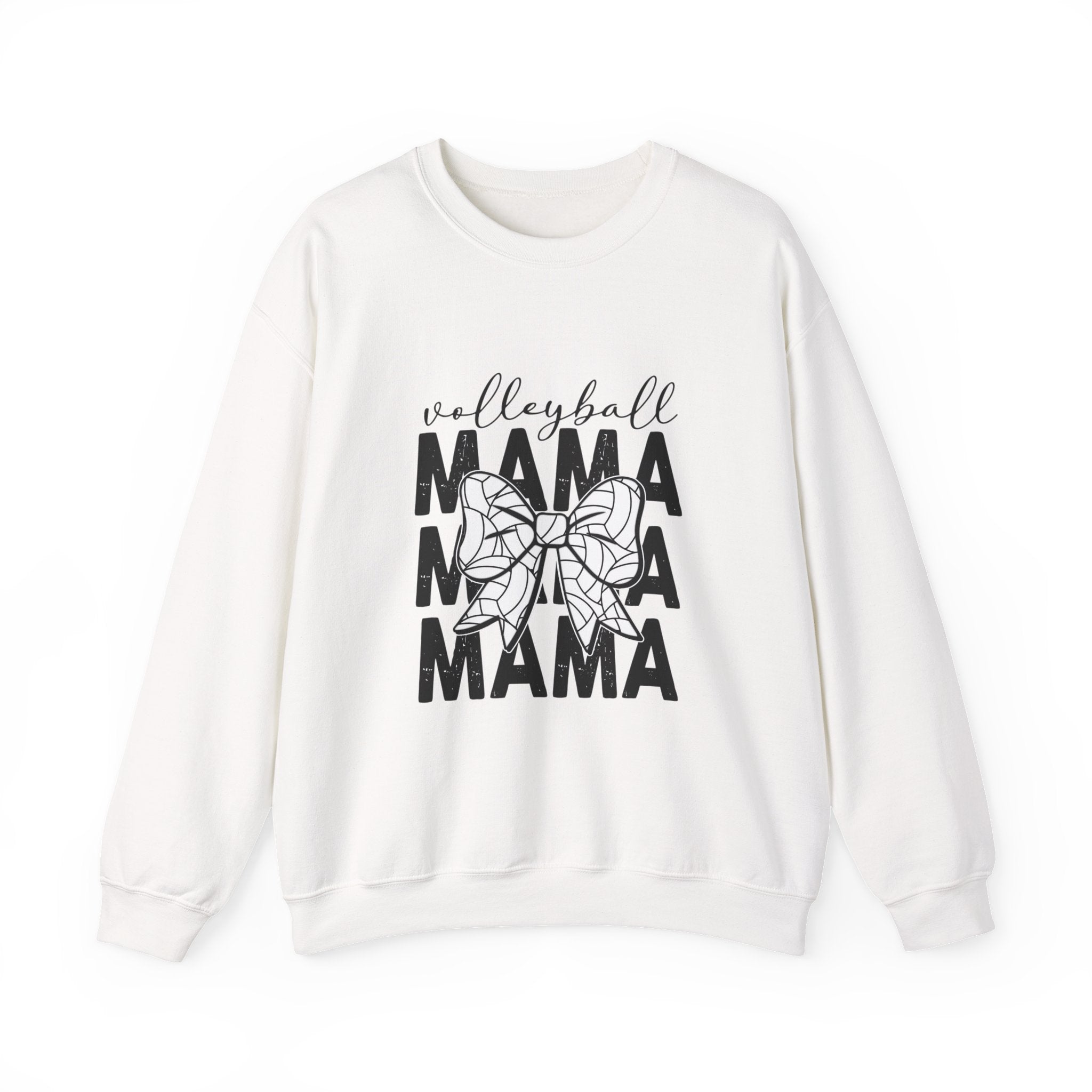 Volleyball Mama Crewneck Sweatshirt – Mom Graphic Pullover