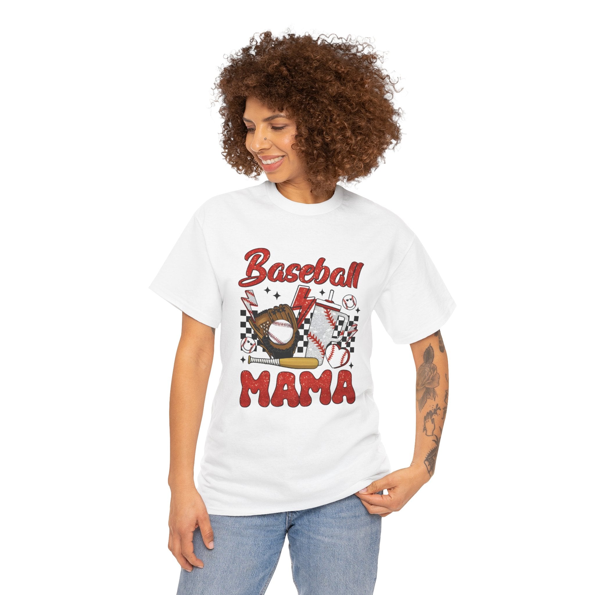 Baseball Mama T-Shirt — Moms Supportive Team Tee