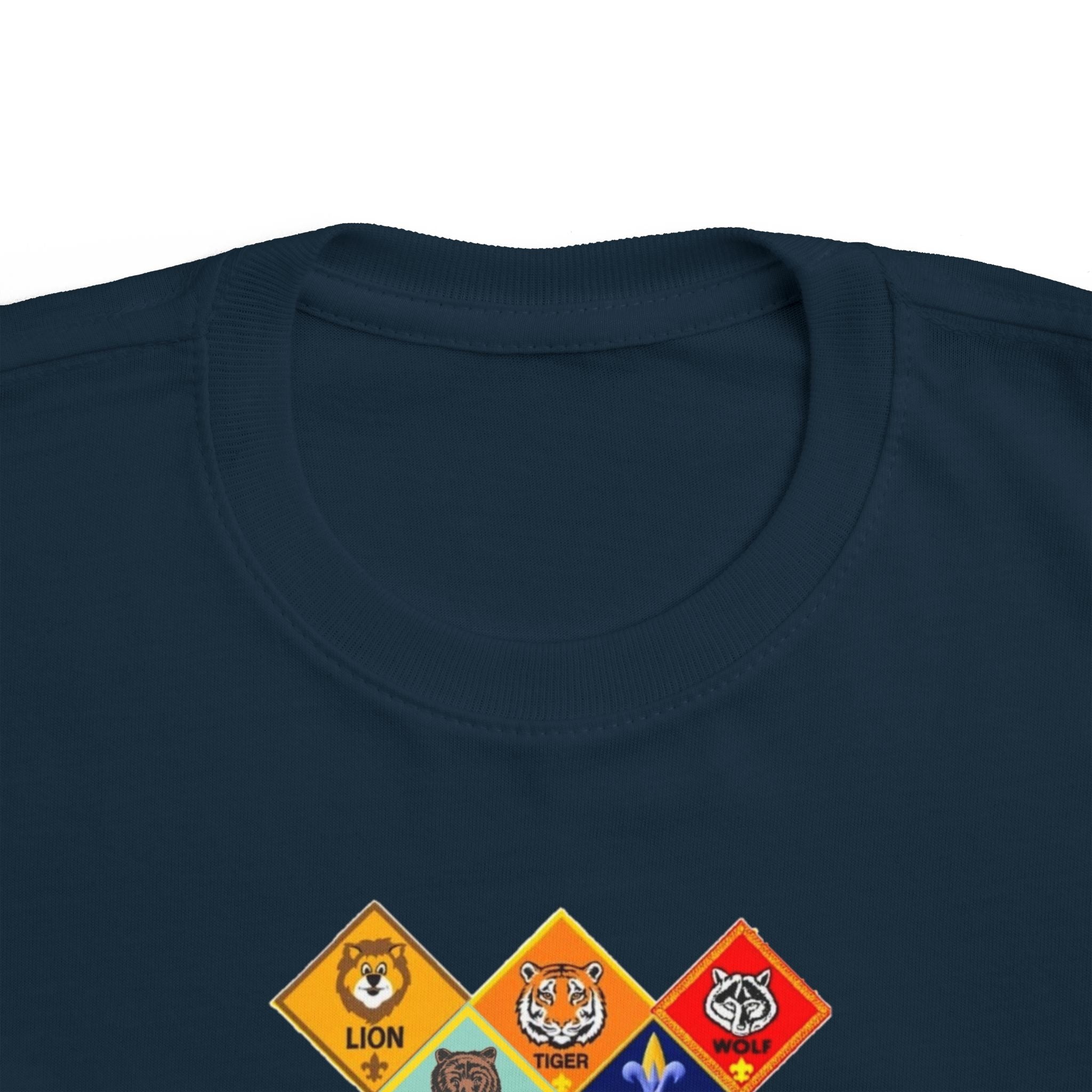 Cub Scouts Pack 453 Middletown IN Toddler Tee — 'A Scout Is' Values Shirt