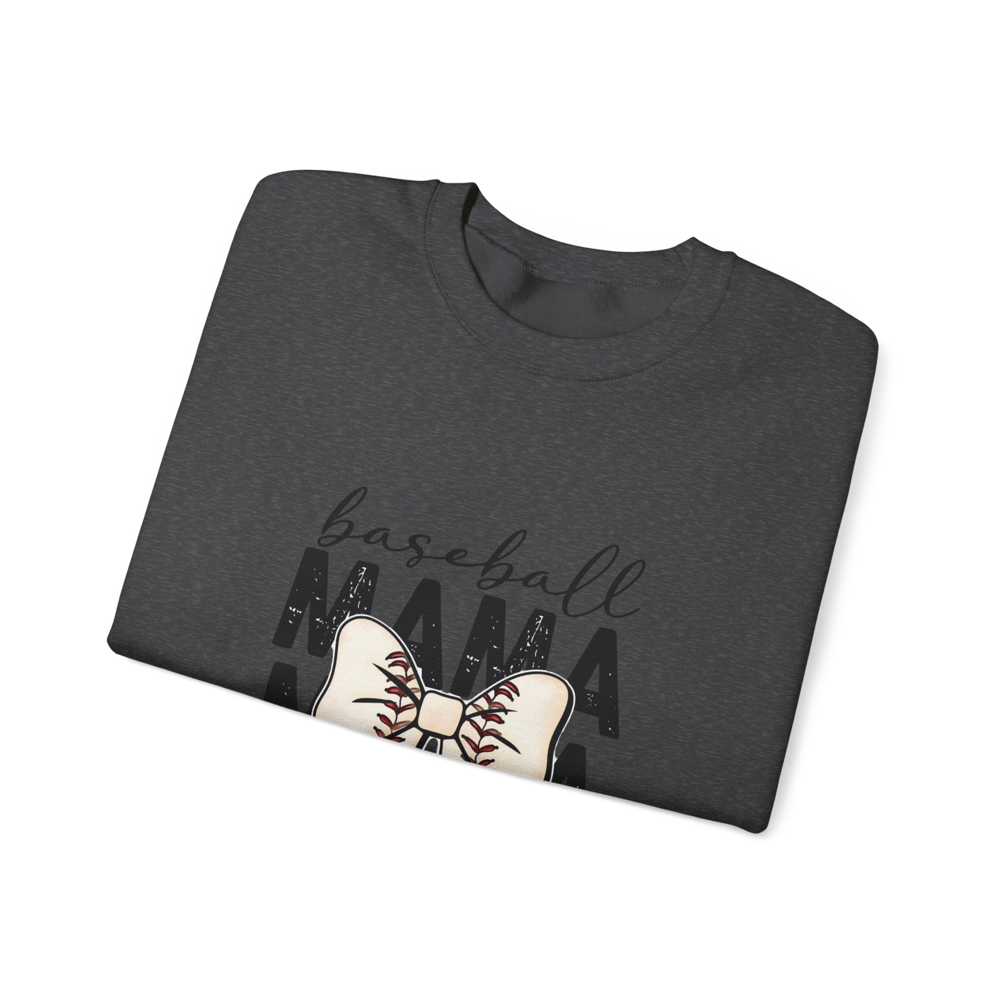 Baseball Mama Sweatshirt – Mom Team Spirit Crewneck