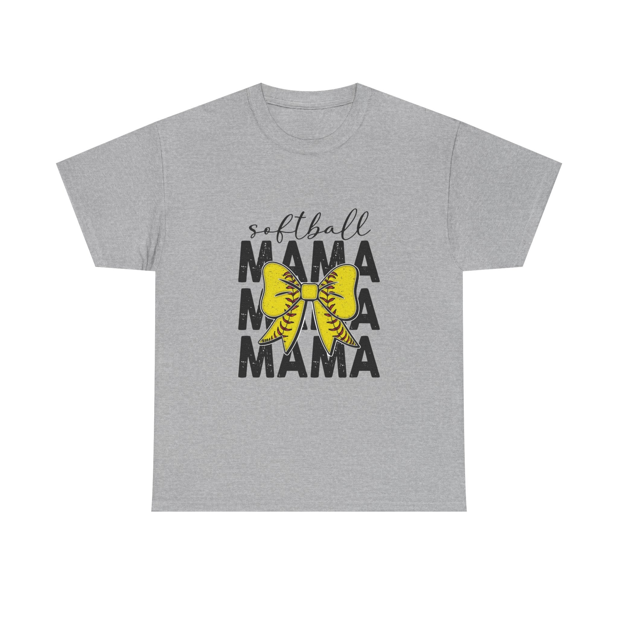 Softball Mama T-Shirt – Yellow Glove Mom Tee