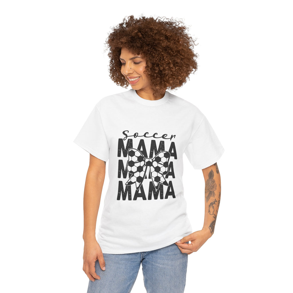 Soccer Mama Tee – Graphic Soccer Ball Mom Shirt