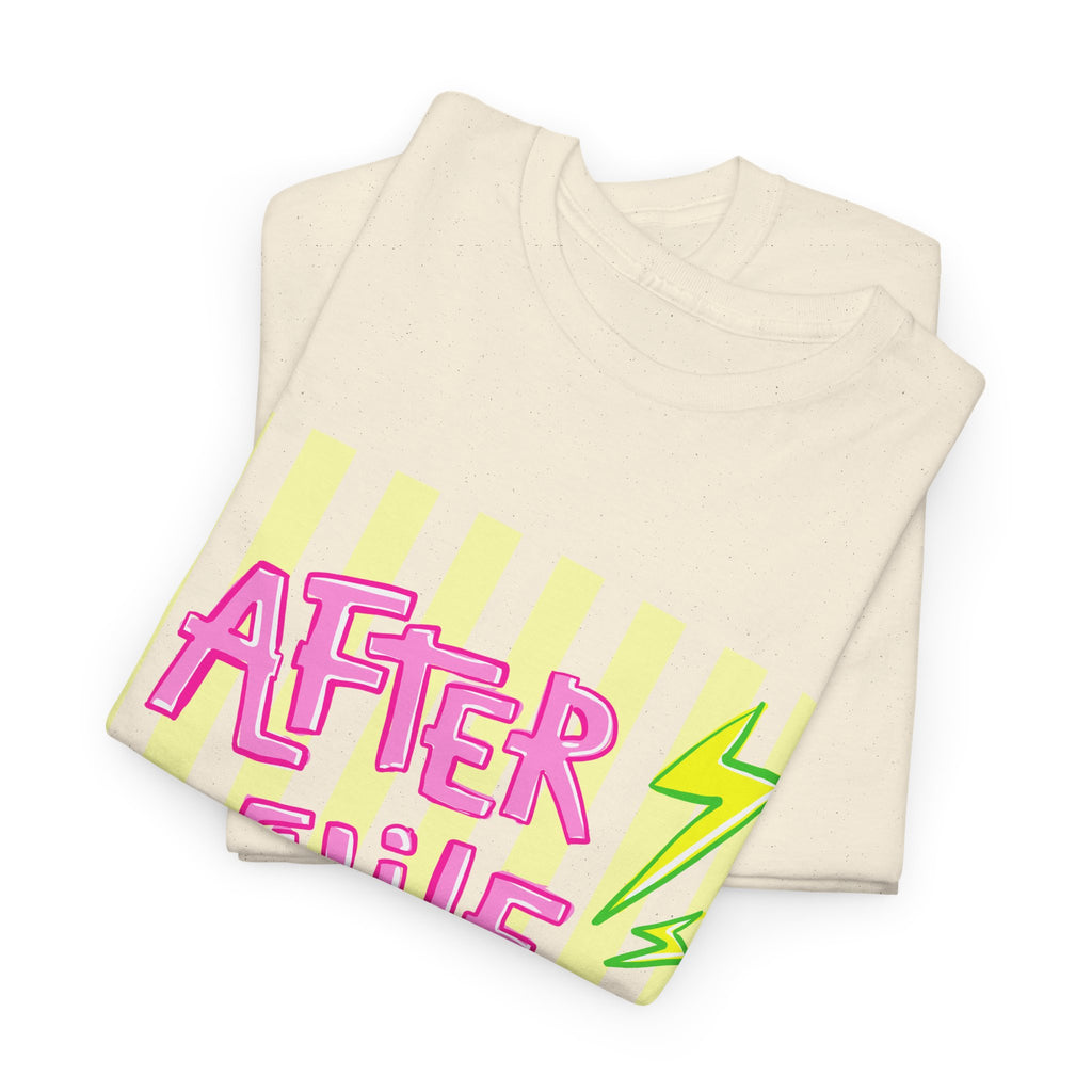 After While Alligator T-Shirt — Retro Neon Graphic Tee