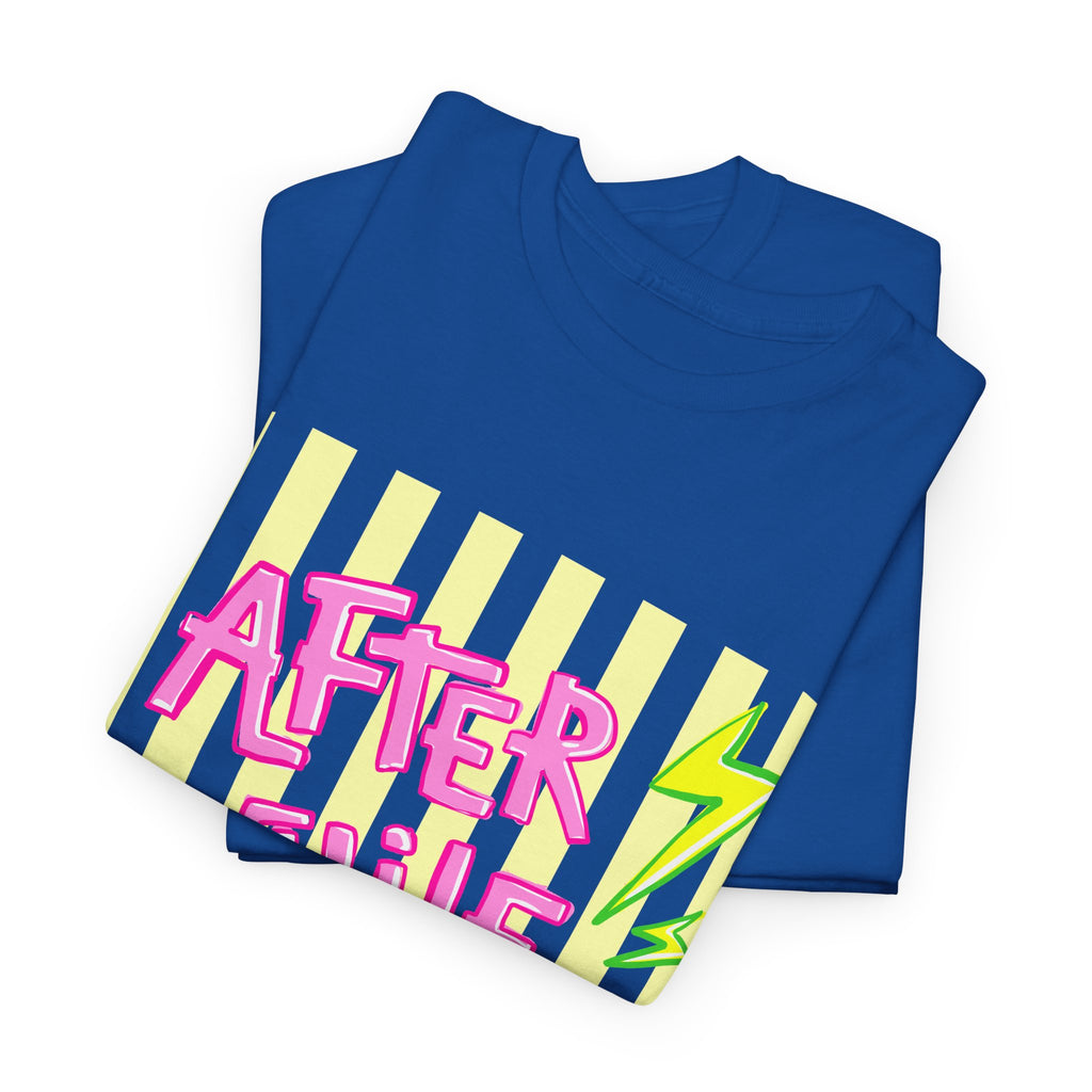 After While Alligator T-Shirt — Retro Neon Graphic Tee