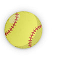 Softball Shaped Pillows