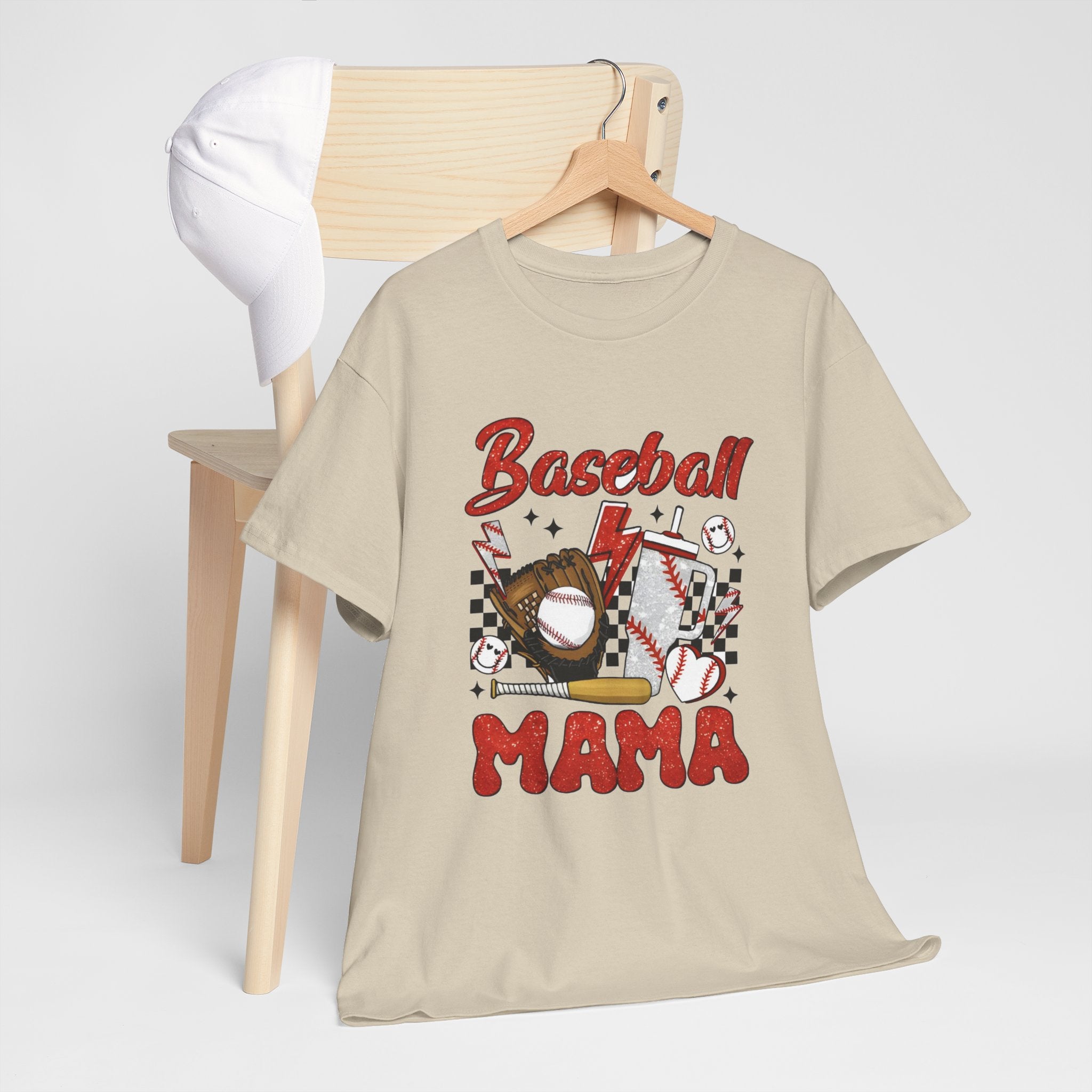 Baseball Mama T-Shirt — Moms Supportive Team Tee