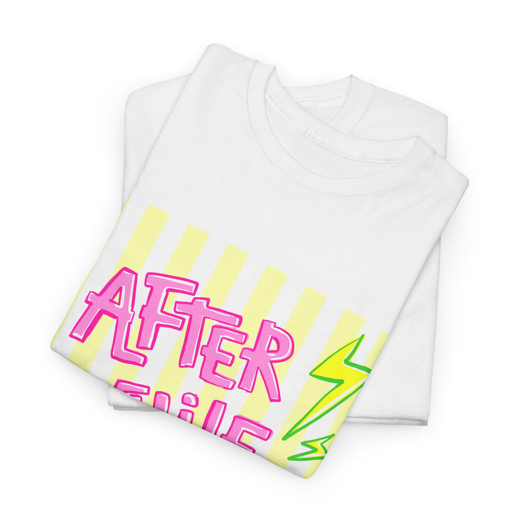 After While Alligator T-Shirt — Retro Neon Graphic Tee