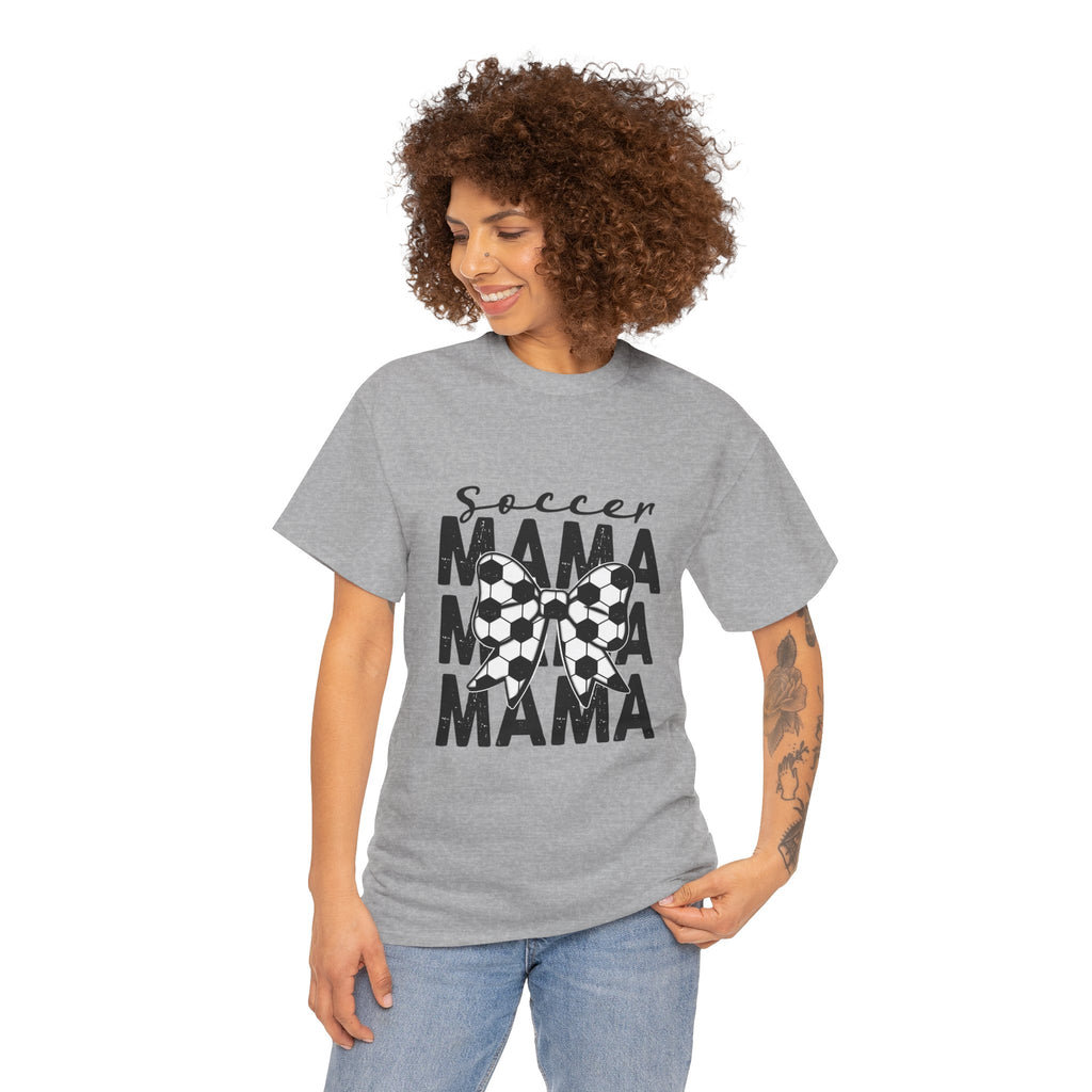 Soccer Mama Tee – Graphic Soccer Ball Mom Shirt