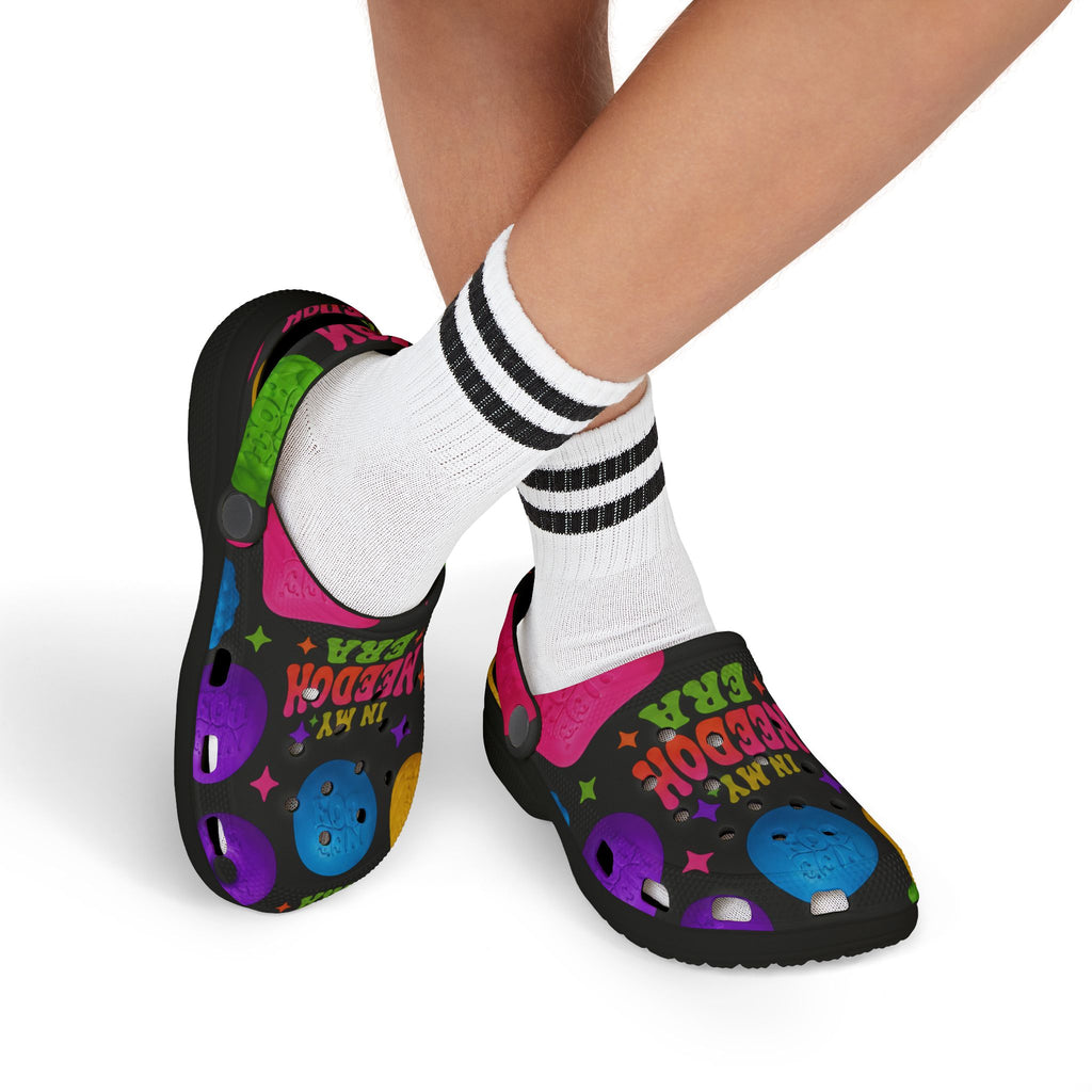 Bright, playful EVA foam clogs designed for kids