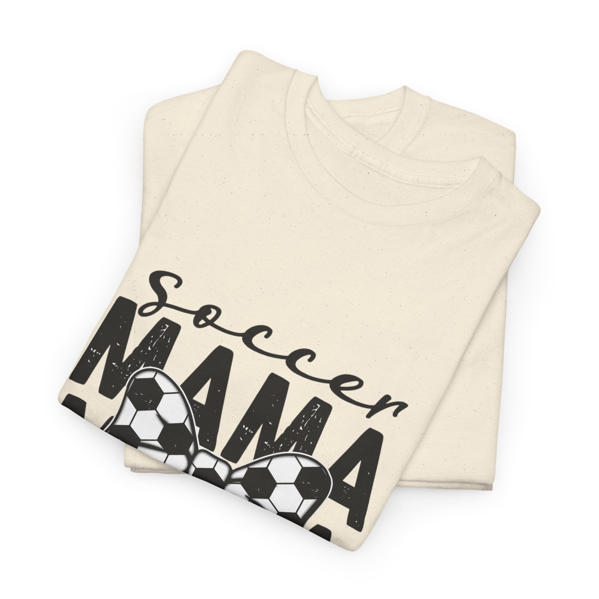 Soccer Mama Tee – Graphic Soccer Ball Mom Shirt