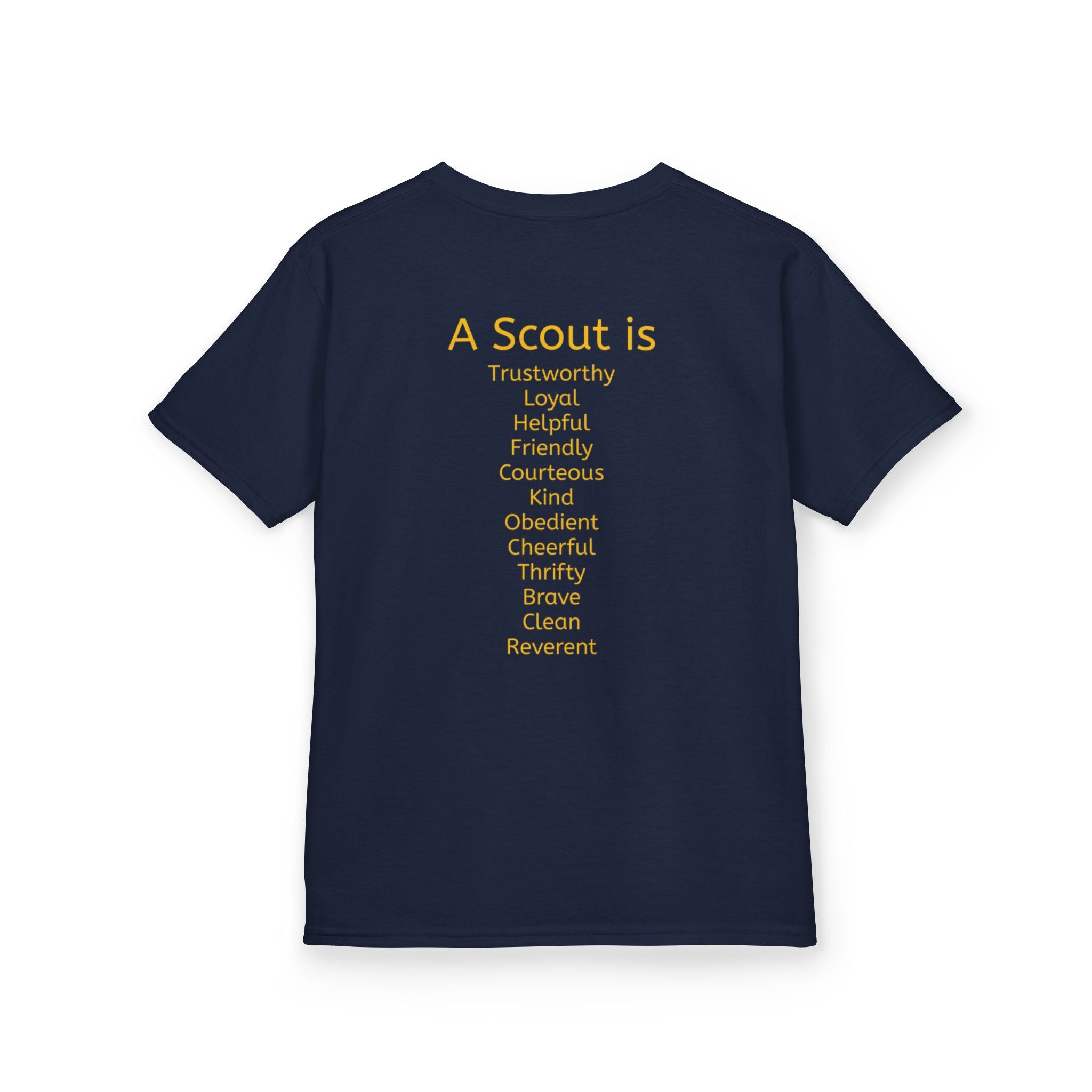 Kids Cub Scouts Pack 453 Middletown, IN Kids T‑Shirt — 'A Scout Is' Scout Motto Tee