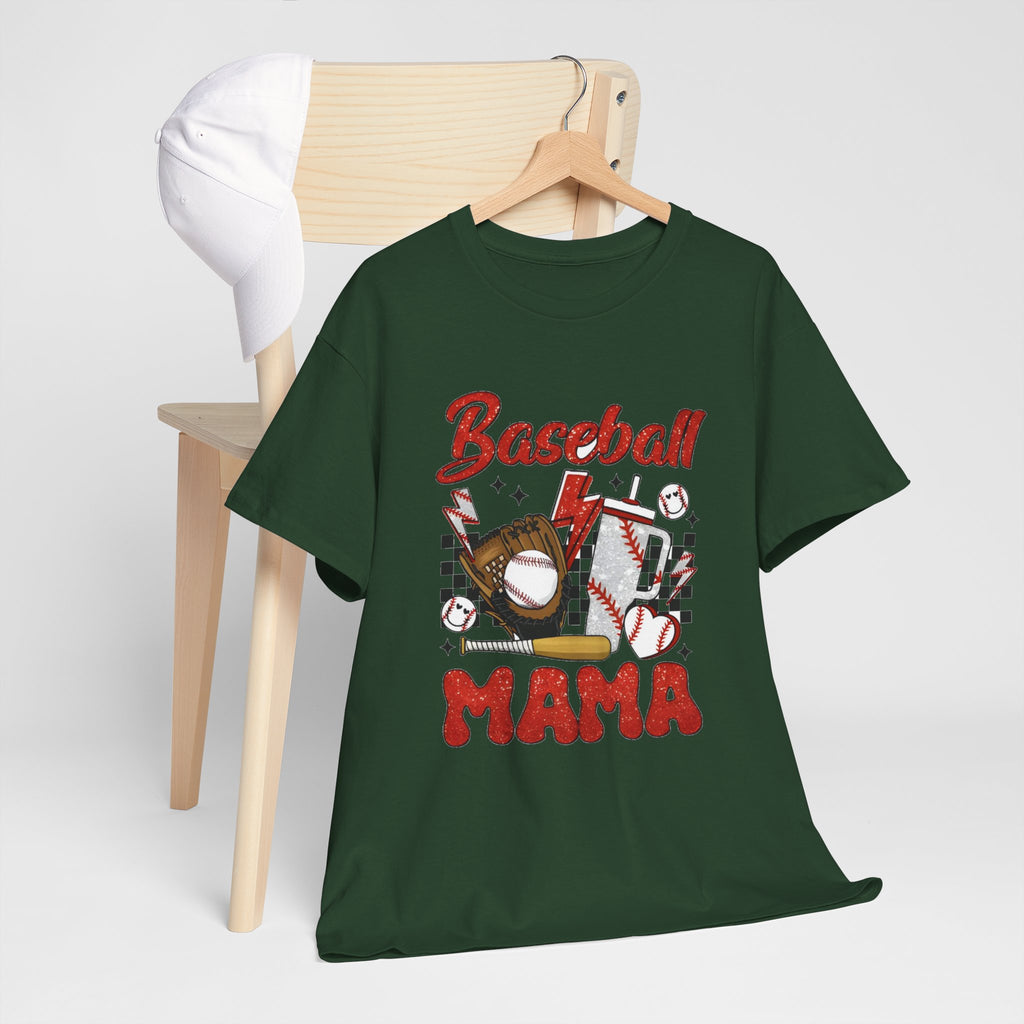 Baseball Mama T-Shirt — Moms Supportive Team Tee