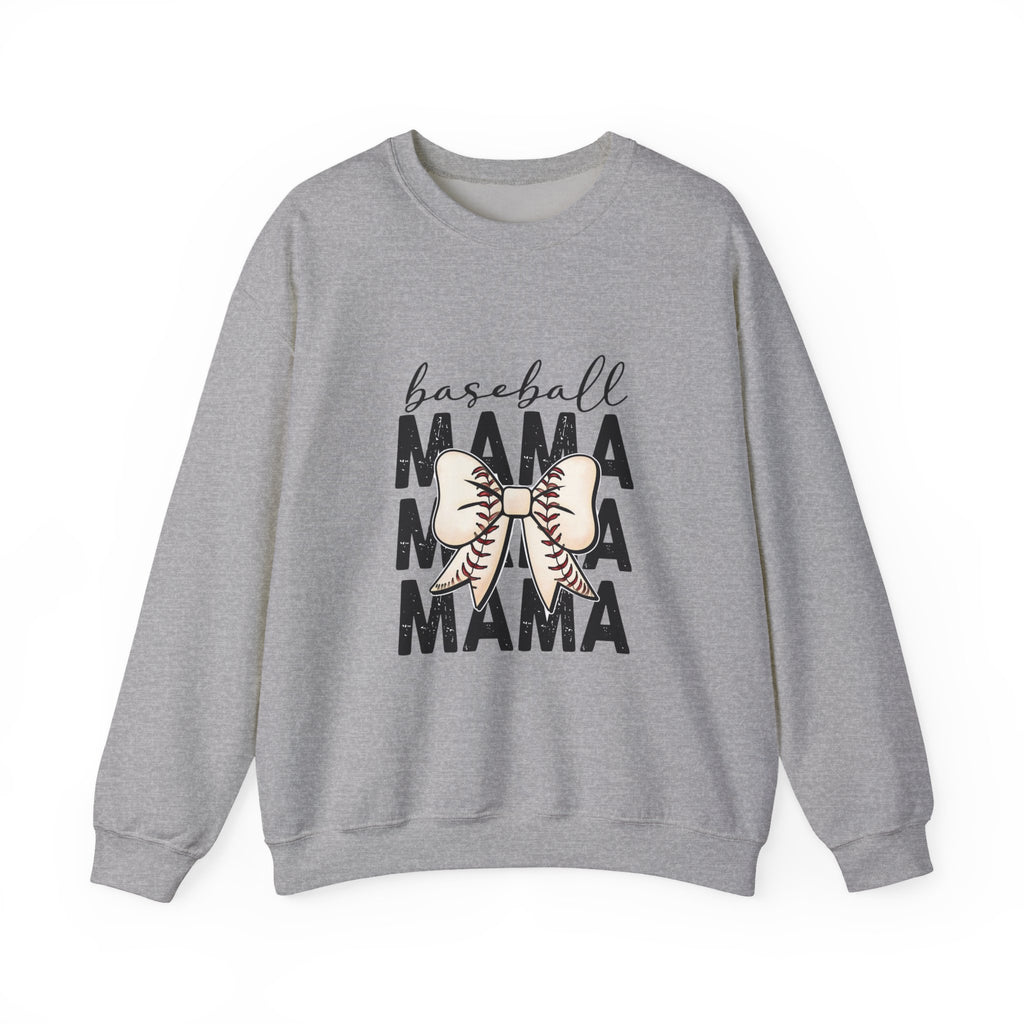 Baseball Mama Sweatshirt – Mom Team Spirit Crewneck