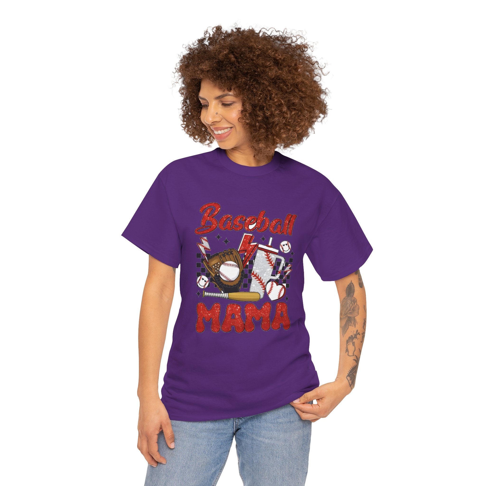 Baseball Mama T-Shirt — Moms Supportive Team Tee