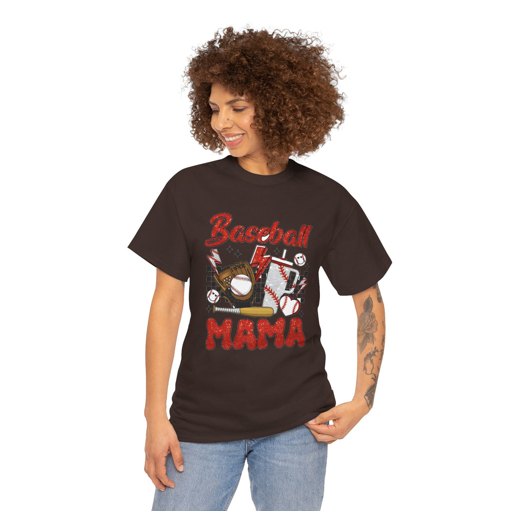 Baseball Mama T-Shirt — Moms Supportive Team Tee