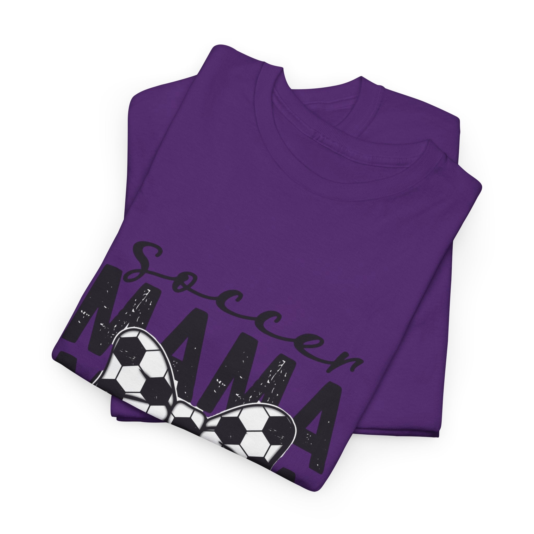 Soccer Mama Tee – Graphic Soccer Ball Mom Shirt