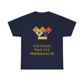 Adult Cub Scouts Pack 453 Middletown IN Tee — "A Scout is" Promise Back Design