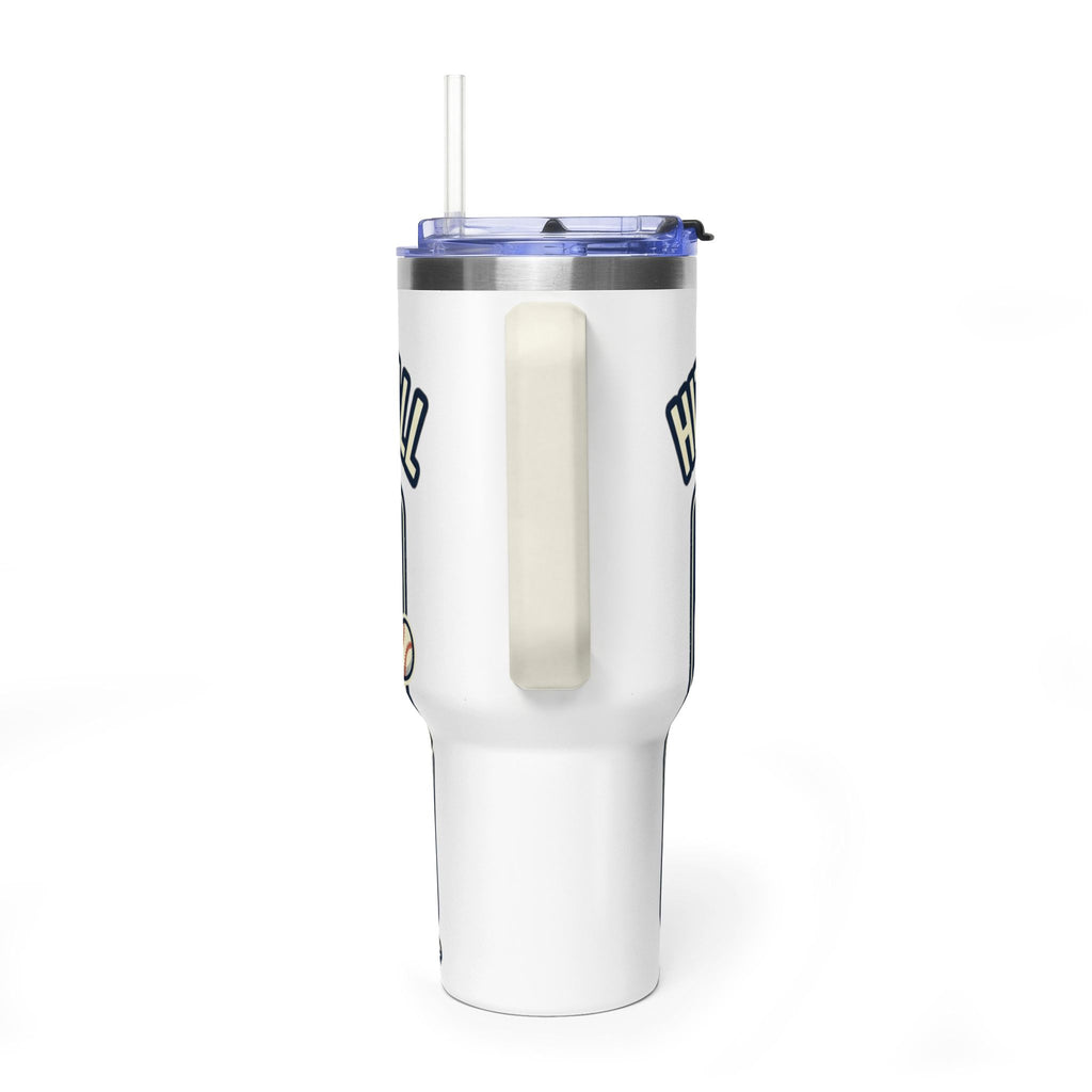 40oz Baseball Tumbler – “Hit the Dang Ball” Vacuum Insulated Travel Mug