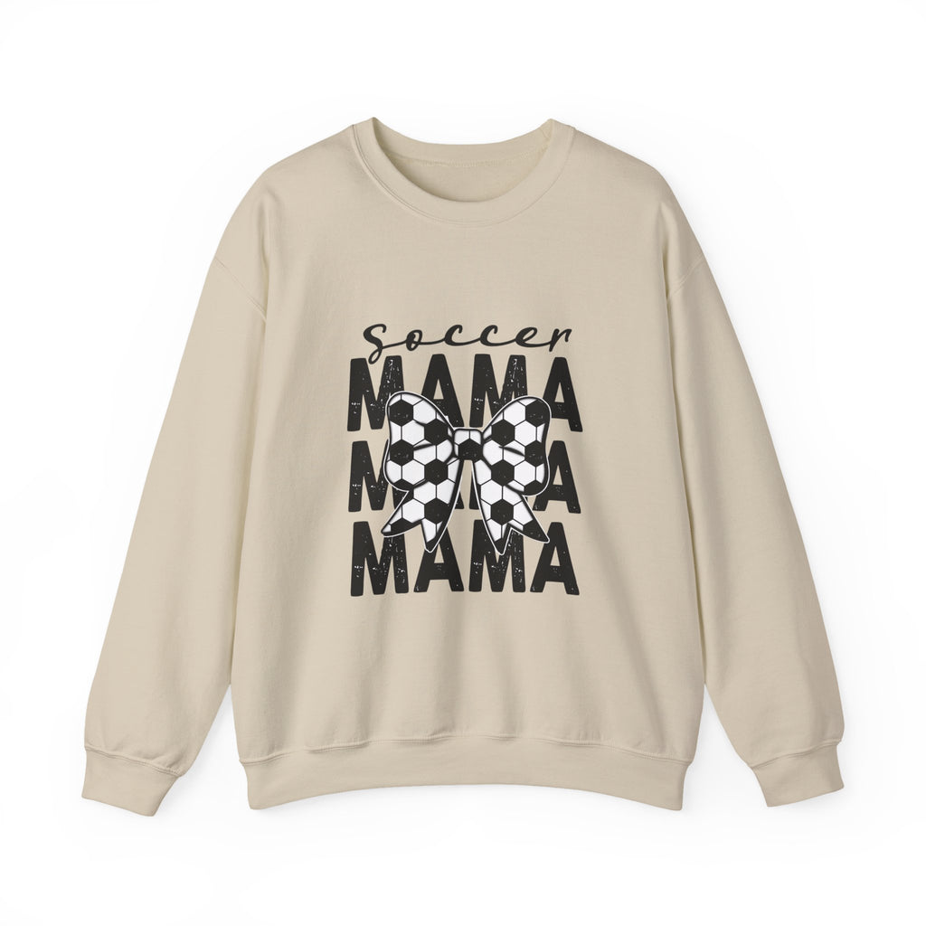 Soccer Mama Crewneck Sweatshirt – Soccer Ball Mama Graphic