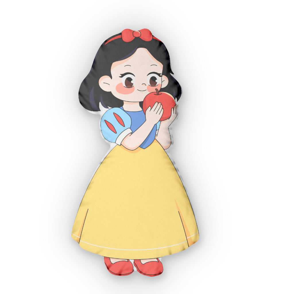 Snow White Cute Cartoon Shaped Pillow — Custom Princess Throw Pillow