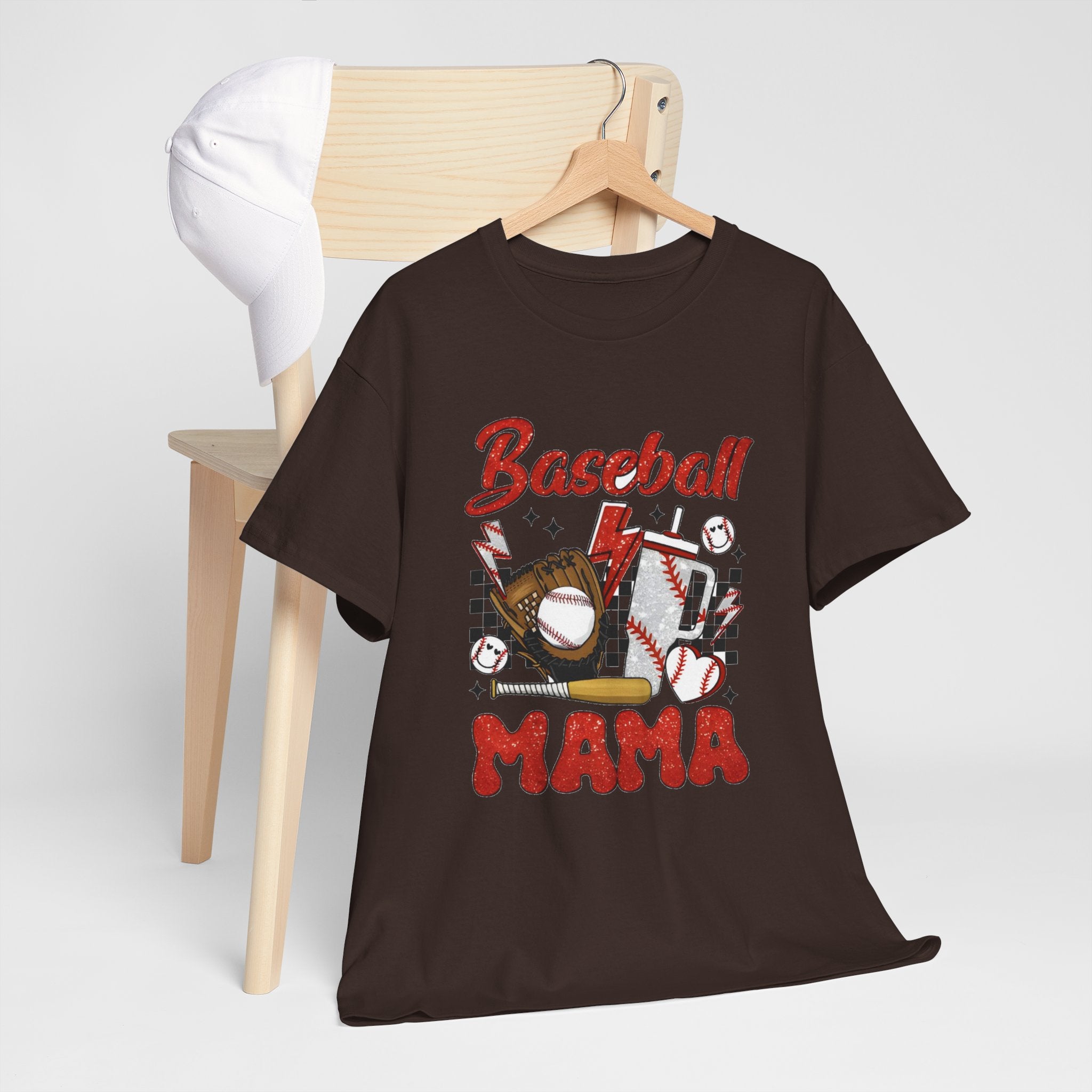 Baseball Mama T-Shirt — Moms Supportive Team Tee