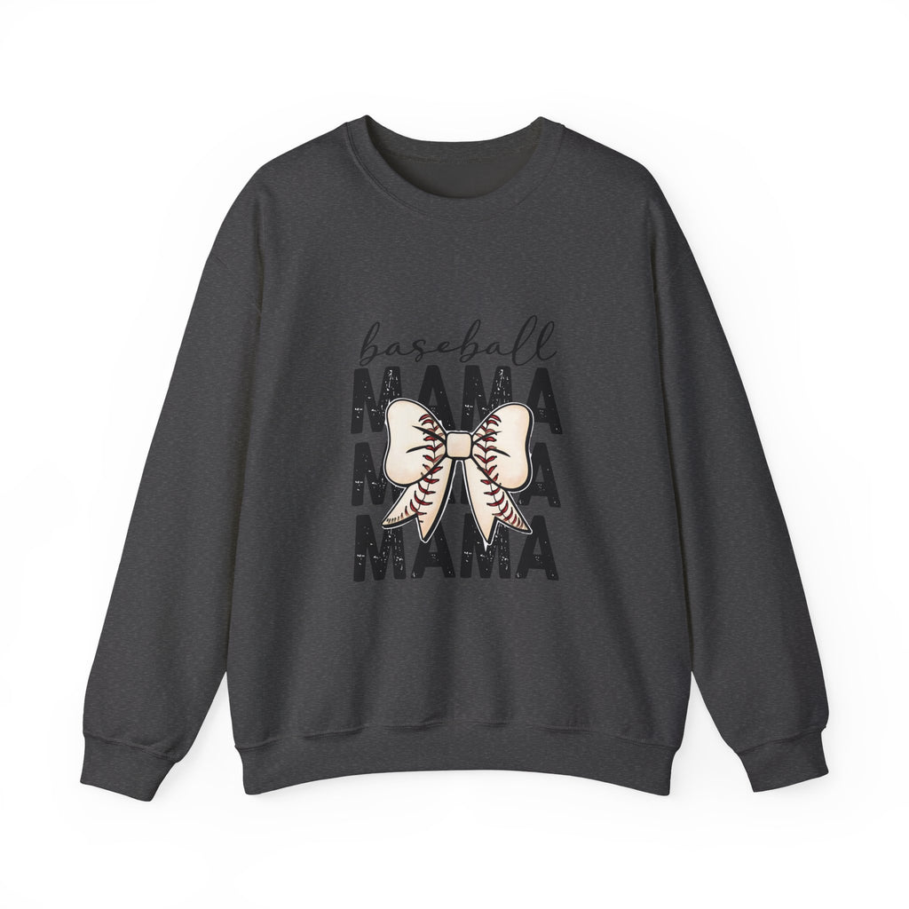 Baseball Mama Sweatshirt – Mom Team Spirit Crewneck