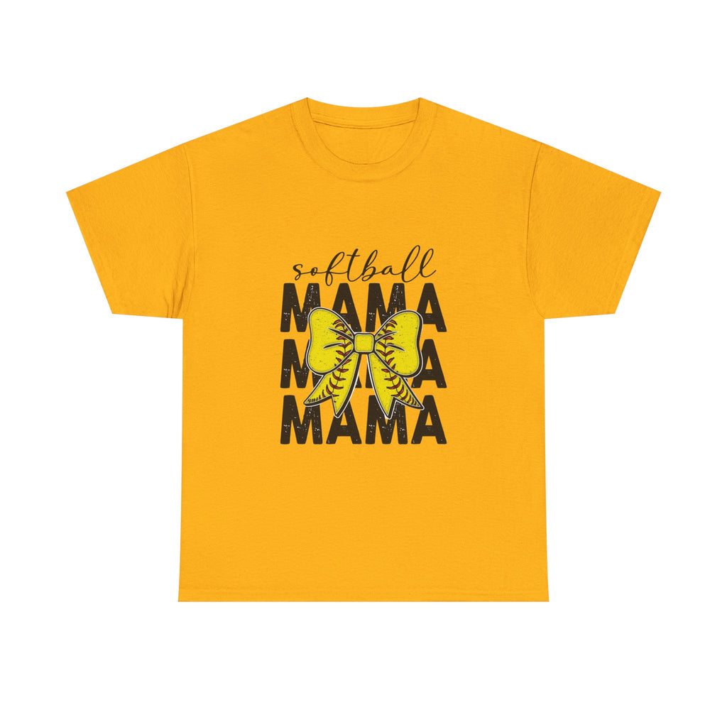 Softball Mama T-Shirt – Yellow Glove Mom Tee