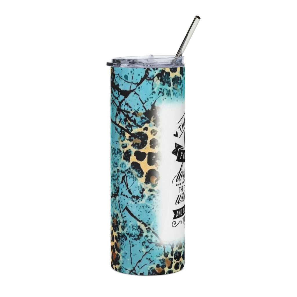 Mom Thank You Stainless Steel Tumbler - 20oz Inspirational Gift