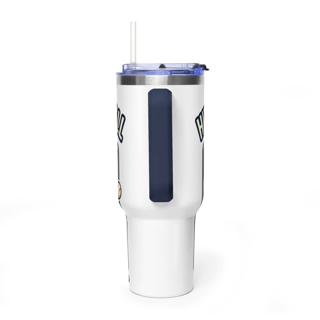 40oz Baseball Tumbler – “Hit the Dang Ball” Vacuum Insulated Travel Mug
